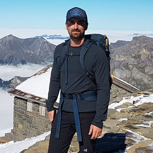 Gideon in the Bernese Alps