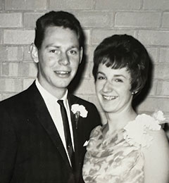 Mitch & Anne in 1965