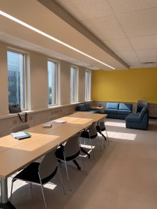 A meeting room at the Winnipeg Campus