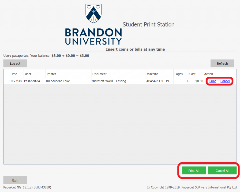 Student Printing for iOS | Helpdesk