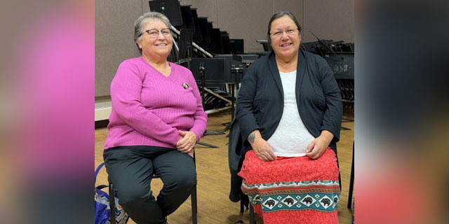 BU Knowledge Keepers, Joan Church and Susie McPherson Derendy
