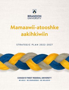 Cover of Mamaawii-atooshke aakihkiwiin Strategic Plan 2022-2027